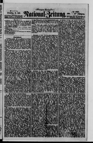 Nationalzeitung vom 16.07.1861