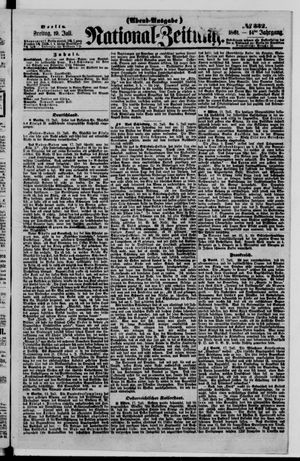 Nationalzeitung on Jul 19, 1861