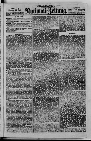 Nationalzeitung on Jul 22, 1861