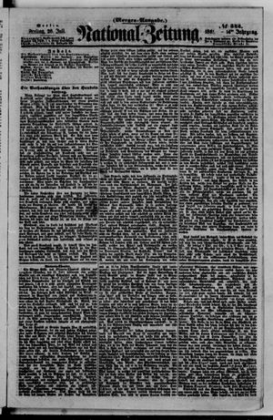 Nationalzeitung vom 26.07.1861