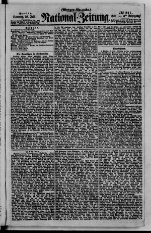 Nationalzeitung vom 28.07.1861