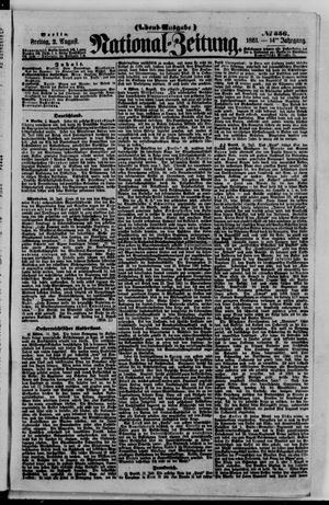 Nationalzeitung on Aug 2, 1861
