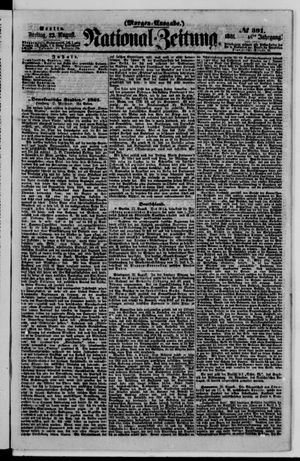 National-Zeitung vom 23.08.1861