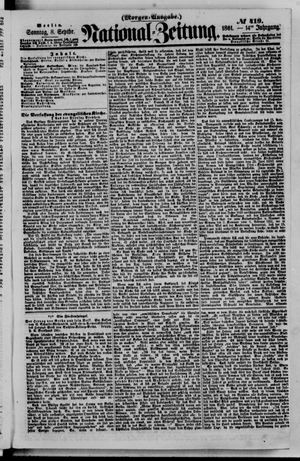 Nationalzeitung vom 08.09.1861