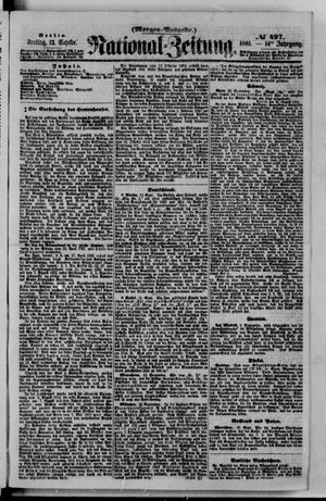 Nationalzeitung on Sep 13, 1861