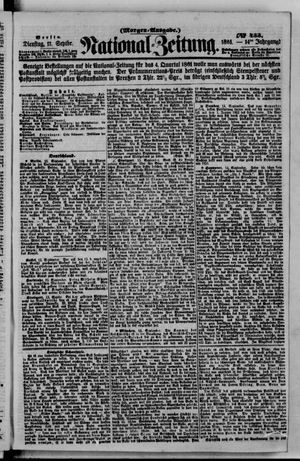 Nationalzeitung on Sep 17, 1861