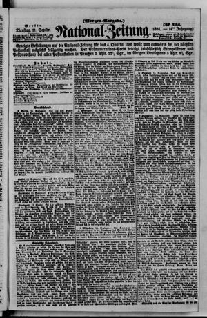 National-Zeitung vom 17.09.1861