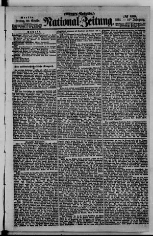 Nationalzeitung vom 20.09.1861