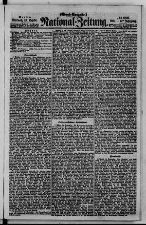 Nationalzeitung vom 25.09.1861