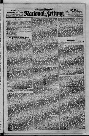 Nationalzeitung vom 05.10.1861