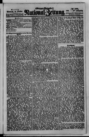 Nationalzeitung vom 16.10.1861