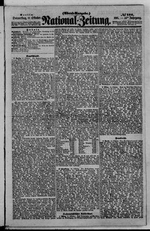 Nationalzeitung vom 17.10.1861