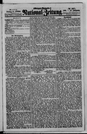 Nationalzeitung vom 18.10.1861