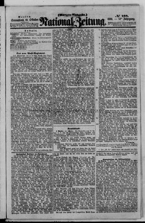 Nationalzeitung vom 19.10.1861