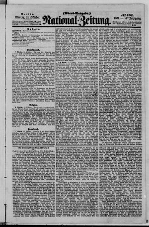 Nationalzeitung on Oct 21, 1861