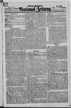 Nationalzeitung vom 24.10.1861