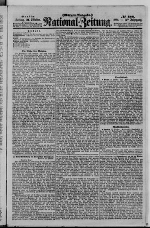 Nationalzeitung vom 25.10.1861