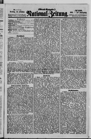 Nationalzeitung on Oct 25, 1861