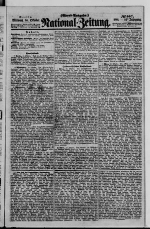 Nationalzeitung vom 30.10.1861