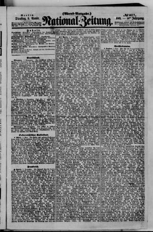 National-Zeitung vom 05.11.1861