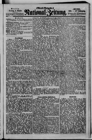 Nationalzeitung on Nov 8, 1861