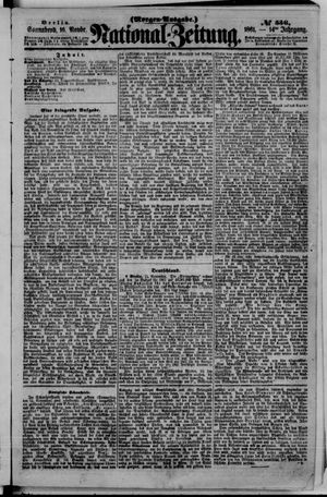 Nationalzeitung vom 16.11.1861