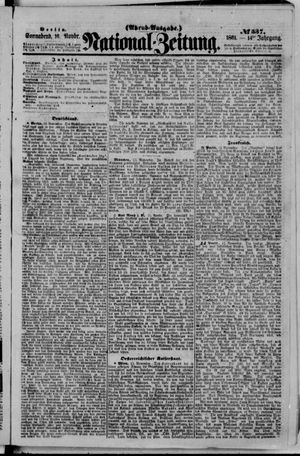 Nationalzeitung vom 16.11.1861
