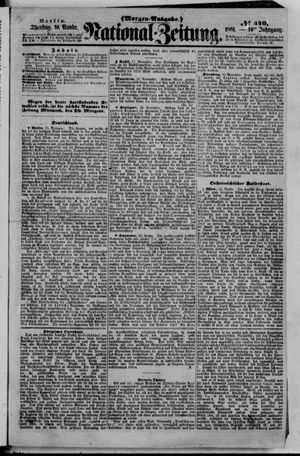 Nationalzeitung on Nov 19, 1861