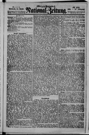 National-Zeitung vom 20.11.1861