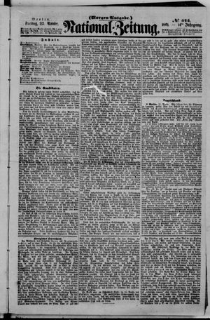 Nationalzeitung on Nov 22, 1861