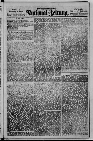Nationalzeitung vom 04.12.1861