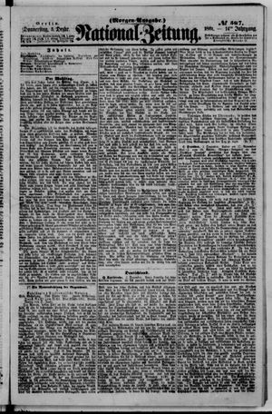 Nationalzeitung vom 05.12.1861