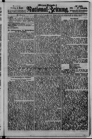Nationalzeitung vom 06.12.1861