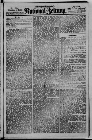 Nationalzeitung vom 08.12.1861