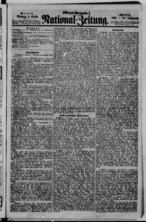 Nationalzeitung vom 09.12.1861