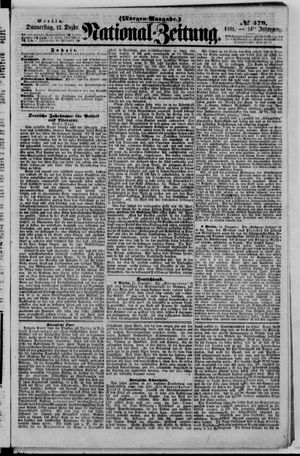 Nationalzeitung vom 12.12.1861