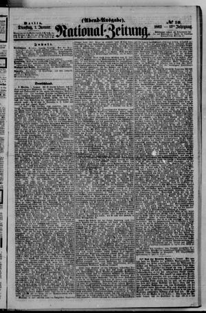 National-Zeitung vom 07.01.1862