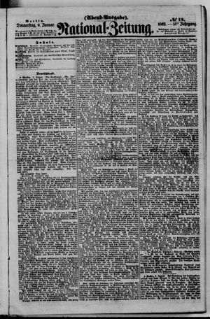Nationalzeitung vom 09.01.1862