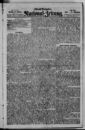 National-Zeitung vom 10.01.1862