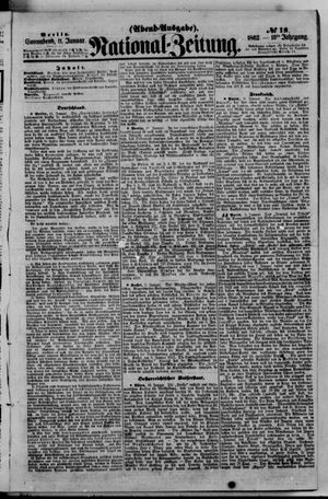 Nationalzeitung vom 11.01.1862