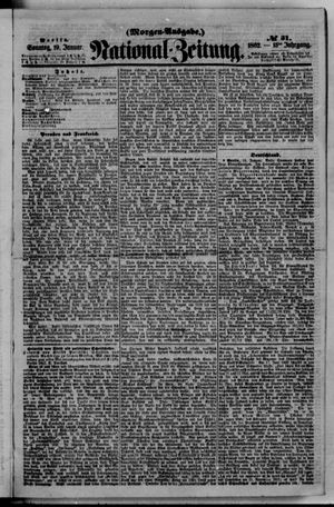 Nationalzeitung vom 19.01.1862
