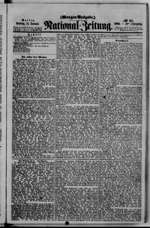 Nationalzeitung vom 31.01.1862