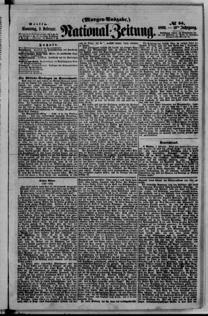 Nationalzeitung vom 02.02.1862