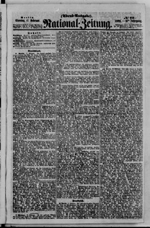 National-Zeitung vom 17.02.1862