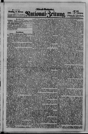 Nationalzeitung vom 18.02.1862