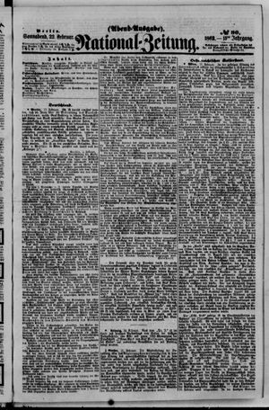 National-Zeitung vom 22.02.1862