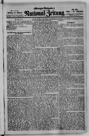 National-Zeitung vom 28.02.1862