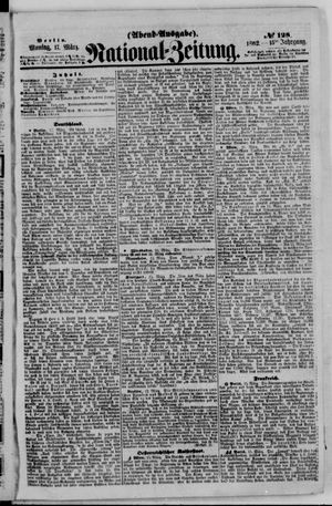 Nationalzeitung vom 17.03.1862