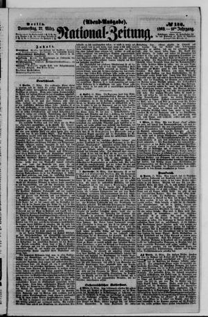 Nationalzeitung vom 27.03.1862