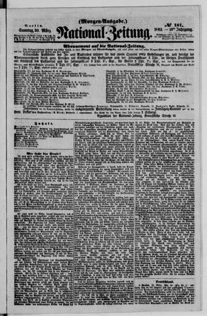 Nationalzeitung vom 30.03.1862
